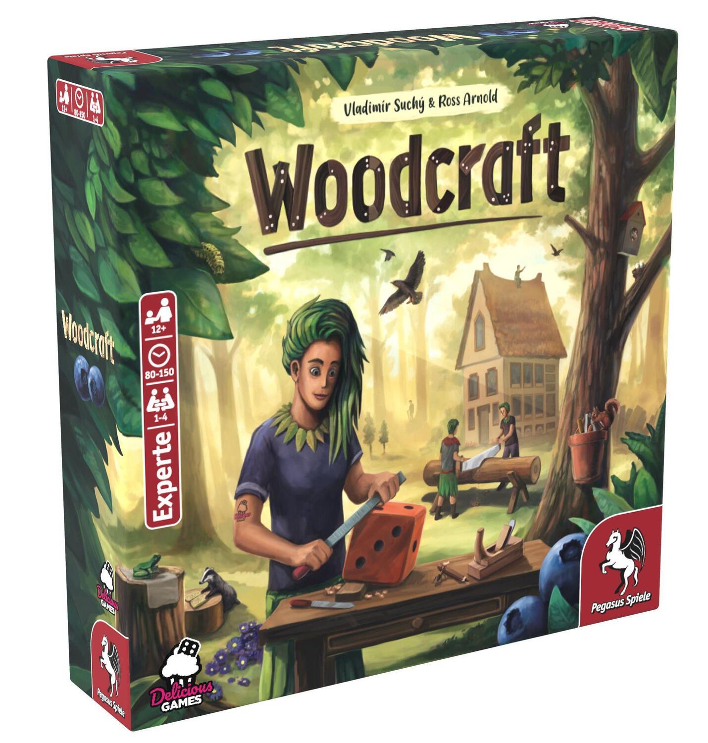 Cover: 4250231735127 | Woodcraft | Spiel | Deutsch | 2022 | Pegasus | EAN 4250231735127