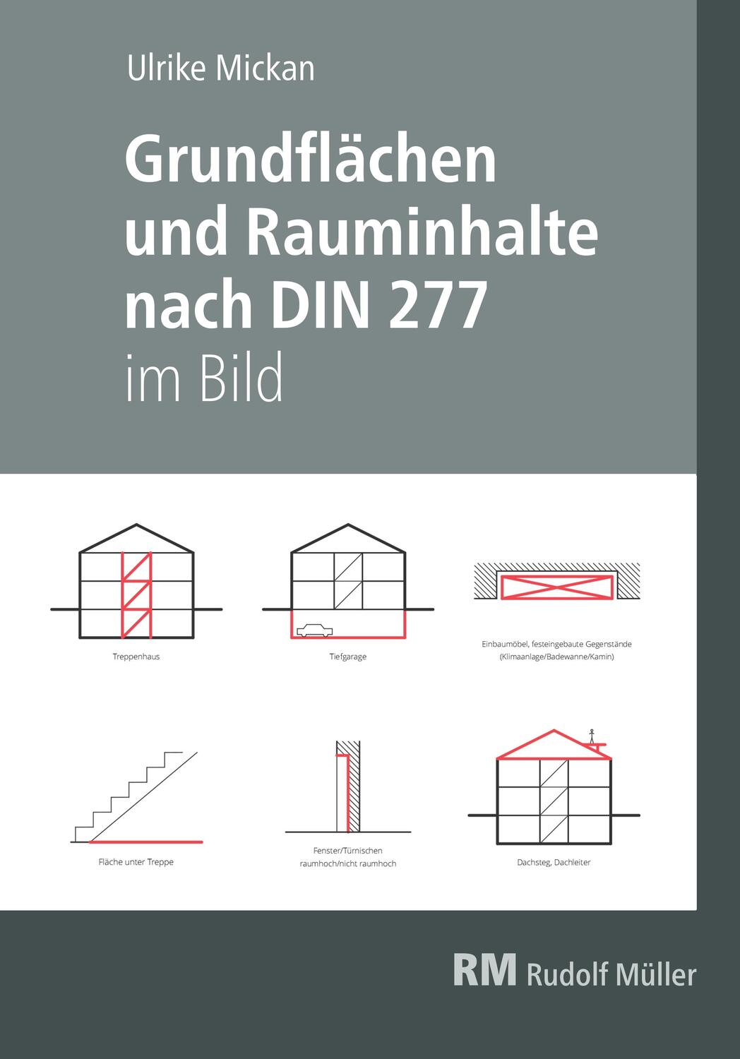 Cover: 9783481043988 | Grundflächen und Rauminhalte nach DIN 277 im Bild | Ulrike Mickan