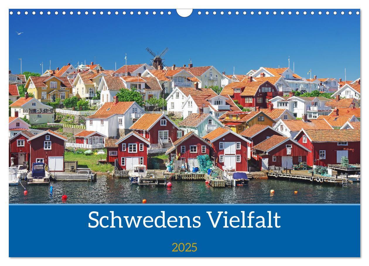 Cover: 9783435832064 | Schwedens Vielfalt (Wandkalender 2025 DIN A3 quer), CALVENDO...