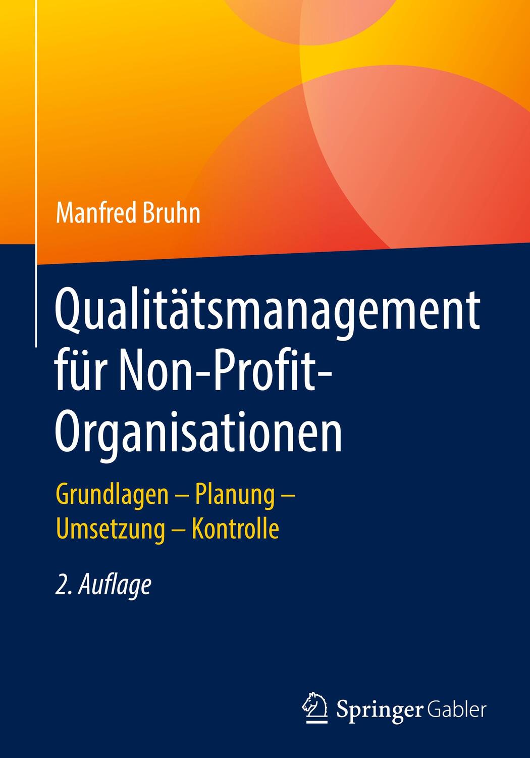 Cover: 9783658317188 | Qualitätsmanagement für Non-Profit-Organisationen | Manfred Bruhn
