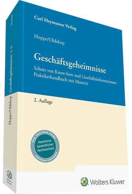 Cover: 9783452299765 | Geschäftsgeheimnisse | Schutz von Know-how und Geschäftsinformationen