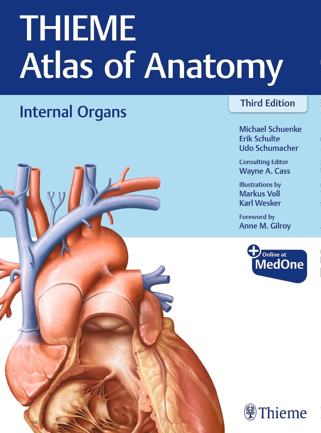 Cover: 9781626237209 | Internal Organs (Thieme Atlas of Anatomy) | Michael Schuenke (u. a.)