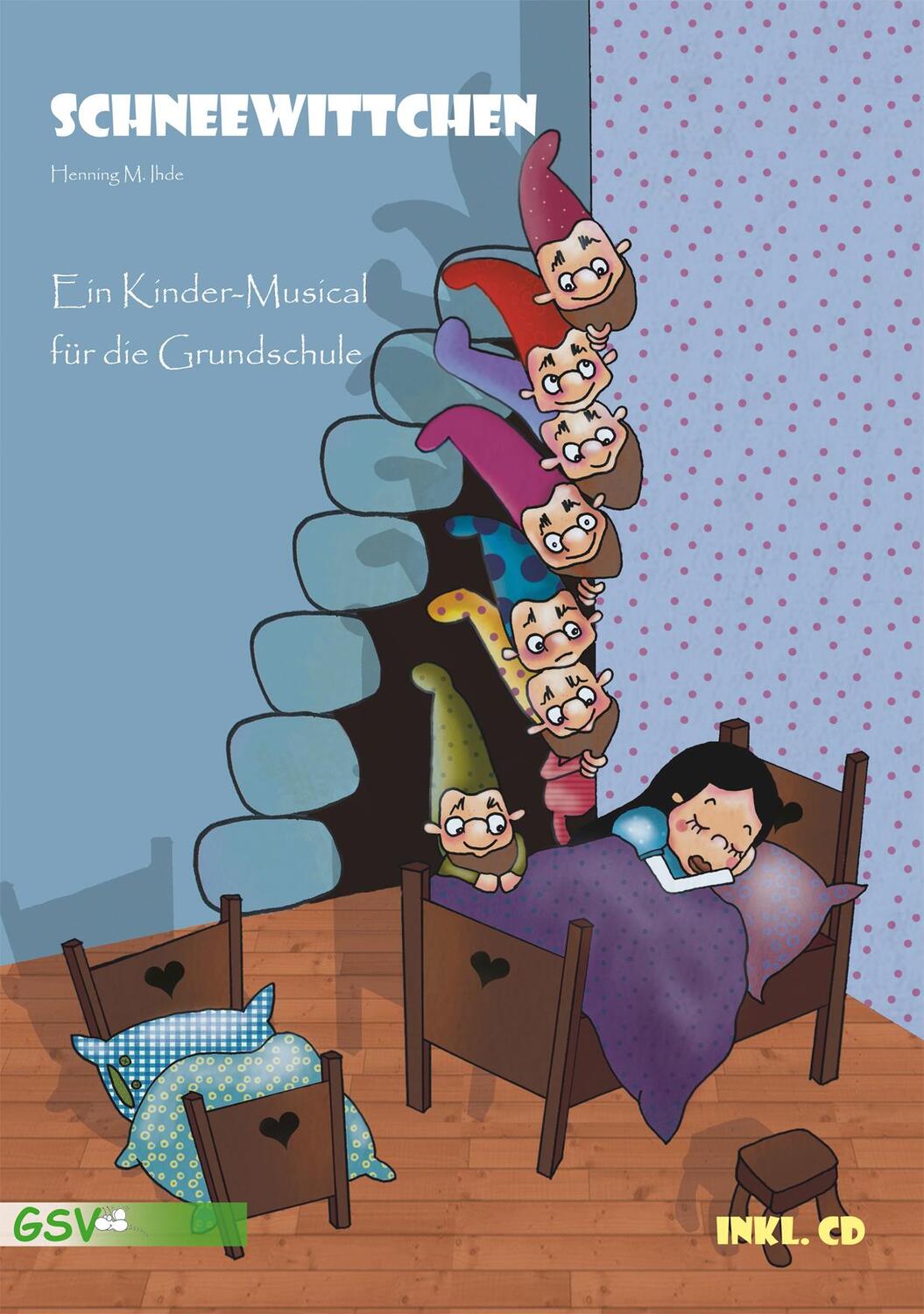 Cover: 9783940253477 | Schneewittchen - Ein Musical für die Grundschule inkl. CD | Ihde