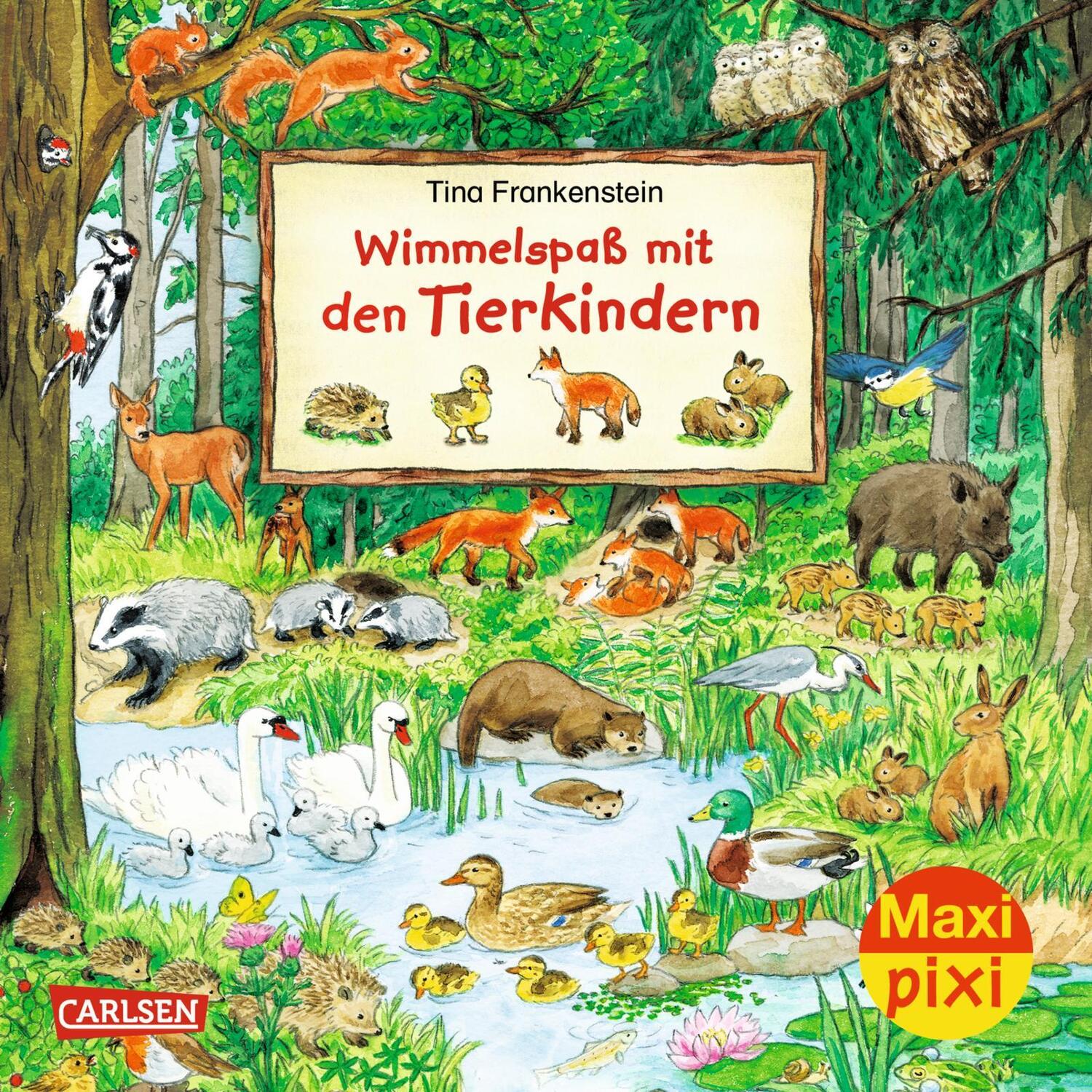 Cover: 9783551049711 | VE 5 Wimmelspaß mit Tierkindern (5 Exemplare) | Tina Frankenstein