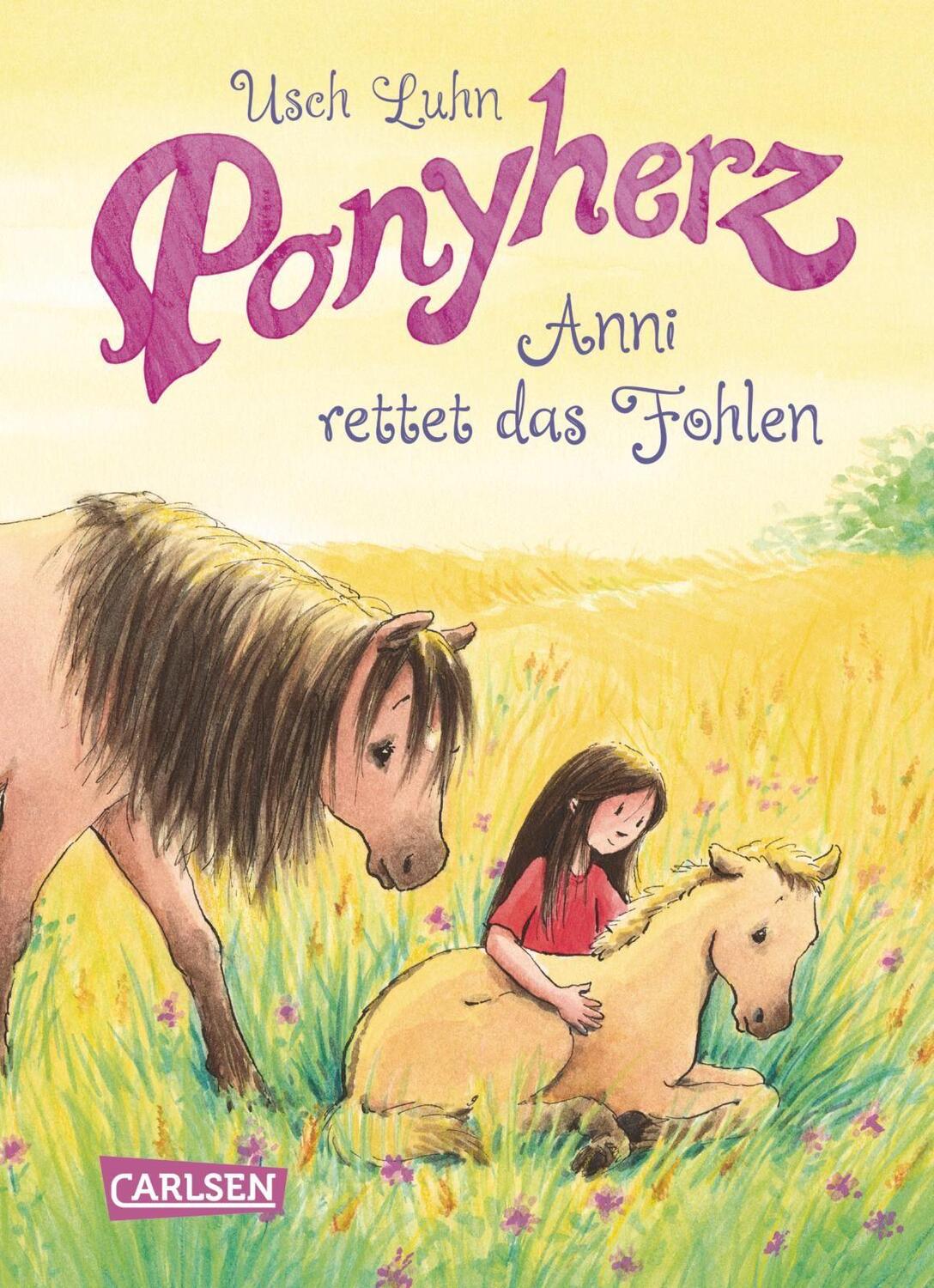 Cover: 9783551652553 | Ponyherz 05: Anni rettet das Fohlen | Usch Luhn | Buch | Ponyherz