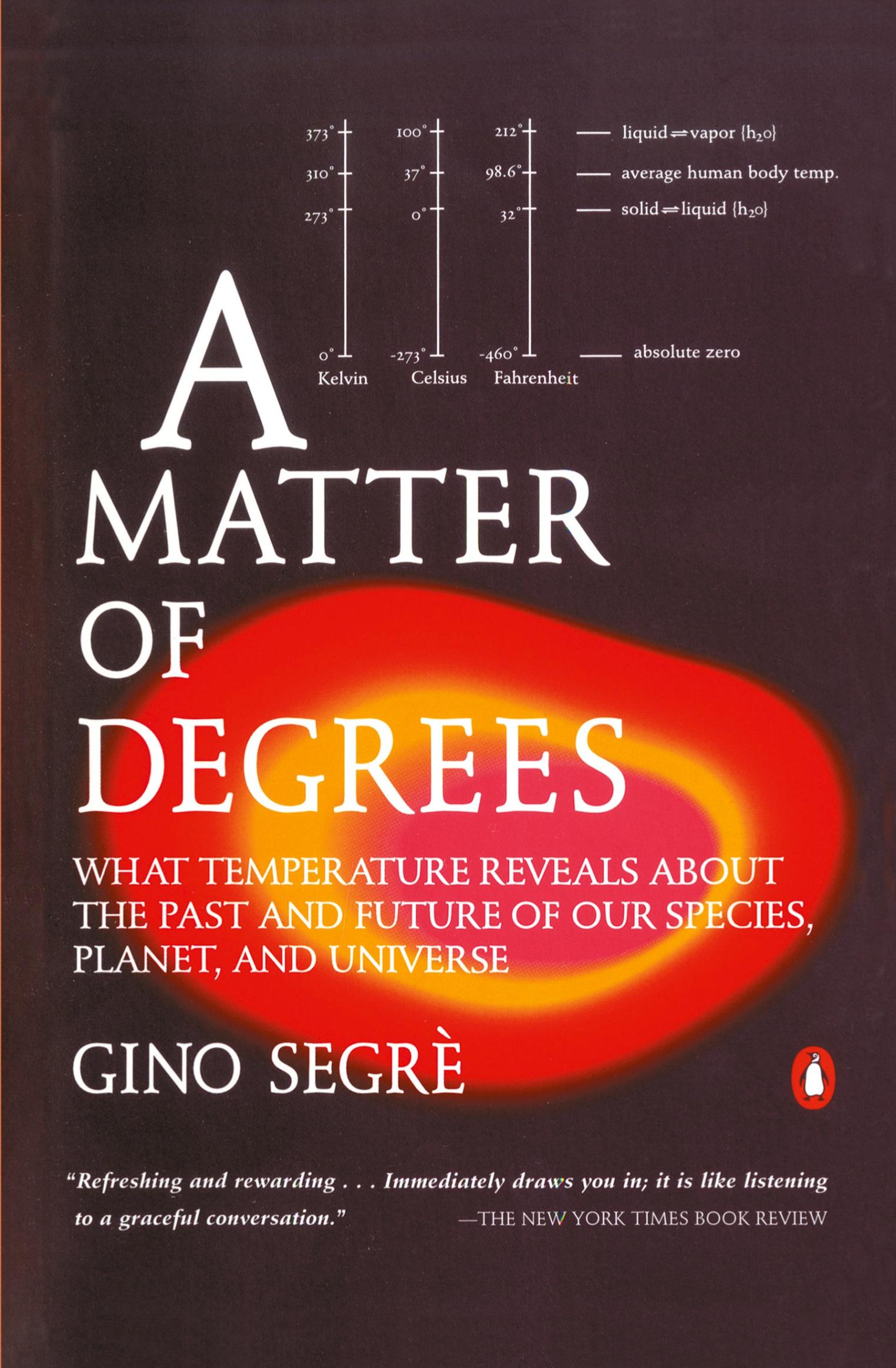 Cover: 9780142002780 | A Matter of Degrees | Gino Segre | Taschenbuch | Englisch | 2003