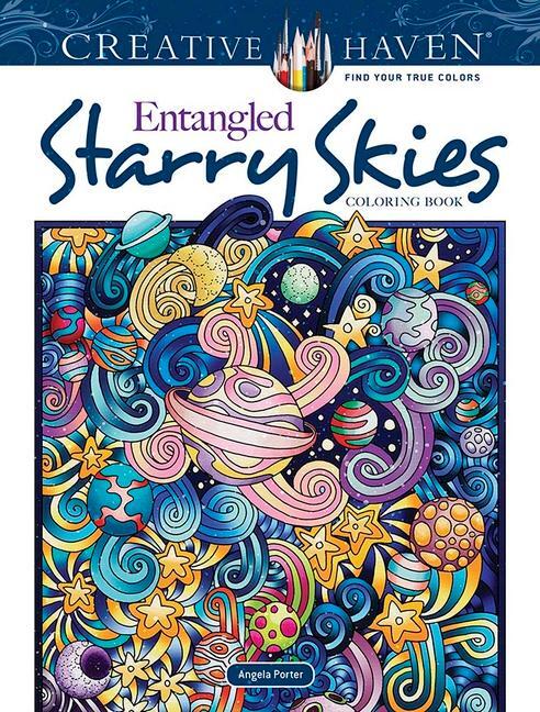 Cover: 9780486846682 | Creative Haven Entangled Starry Skies Coloring Book | Angela Porter