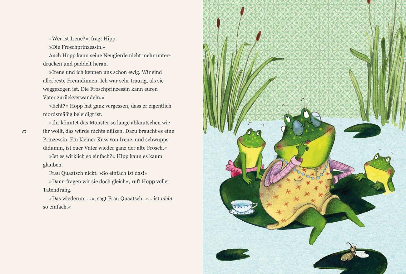 Bild: 9783943086386 | Der Froschkönig - was wirklich geschah: Hipp und Hopp retten Papa...