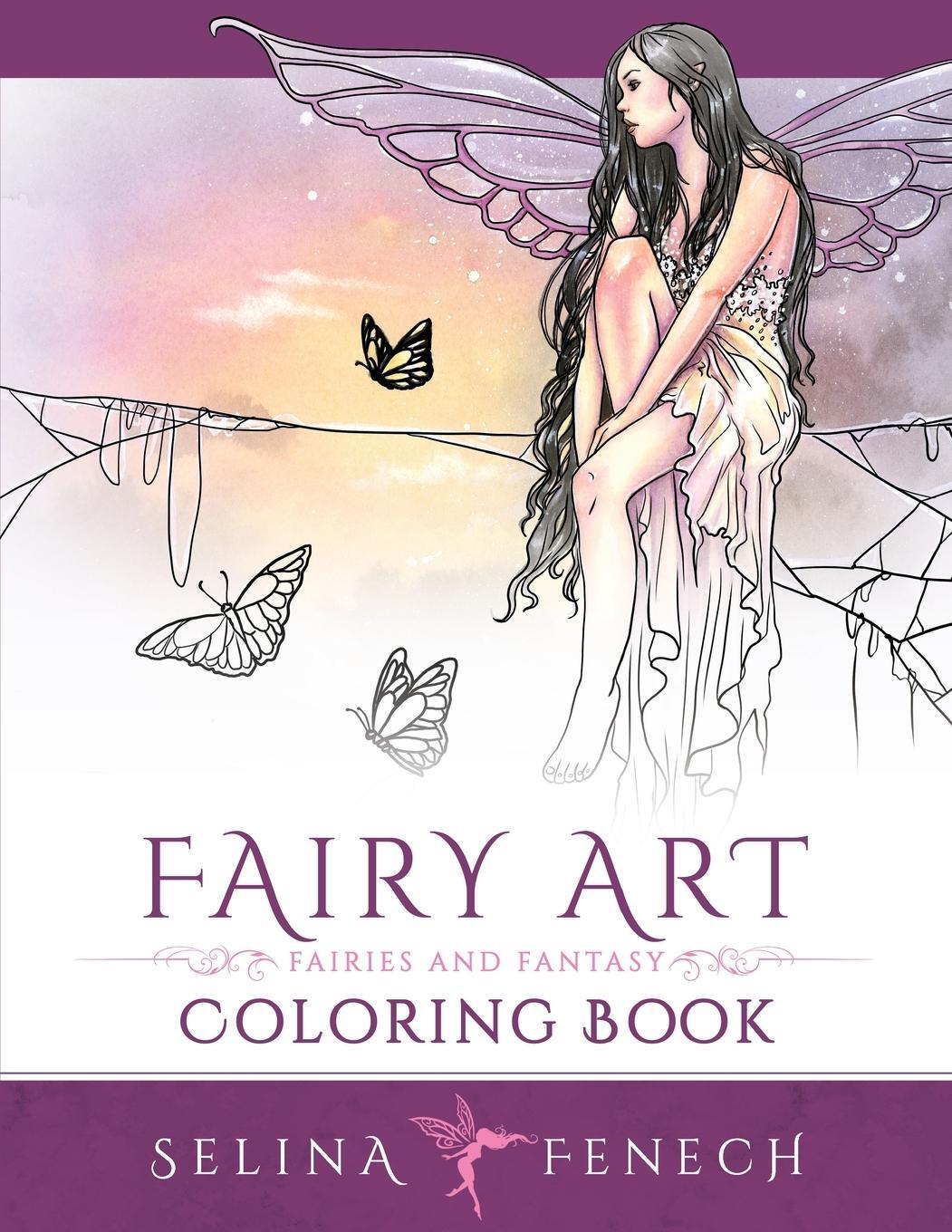 Cover: 9780987563552 | Fairy Art Coloring Book | Selina Fenech | Taschenbuch | Paperback