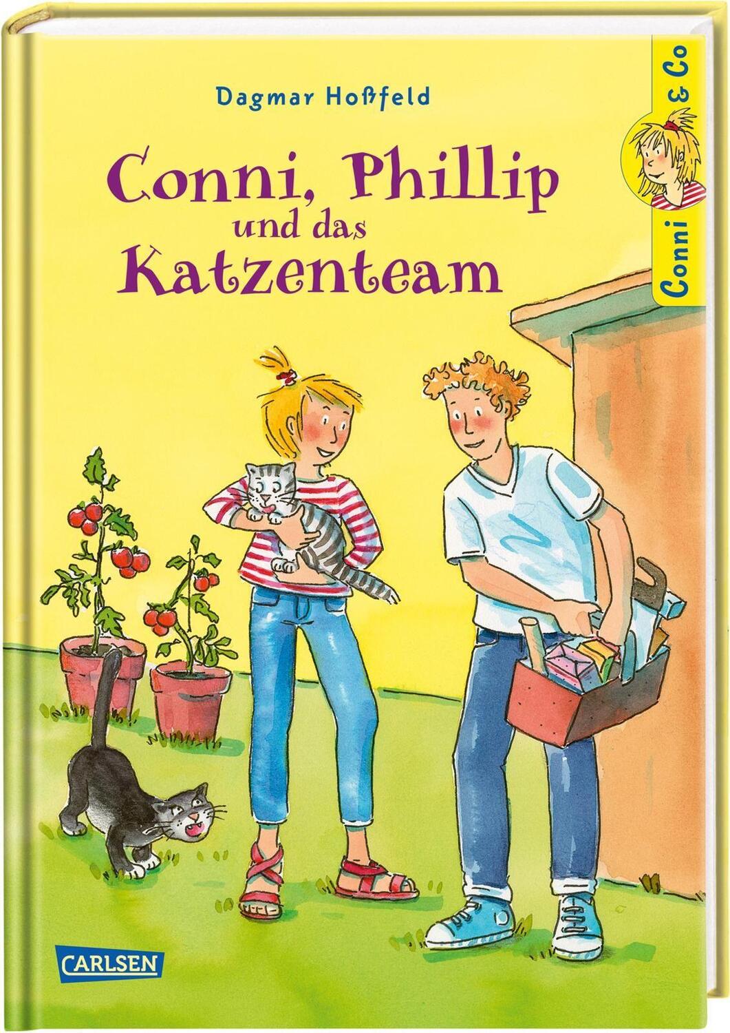 Cover: 9783551557162 | Conni & Co 16: Conni, Phillip und das Katzenteam | Dagmar Hoßfeld