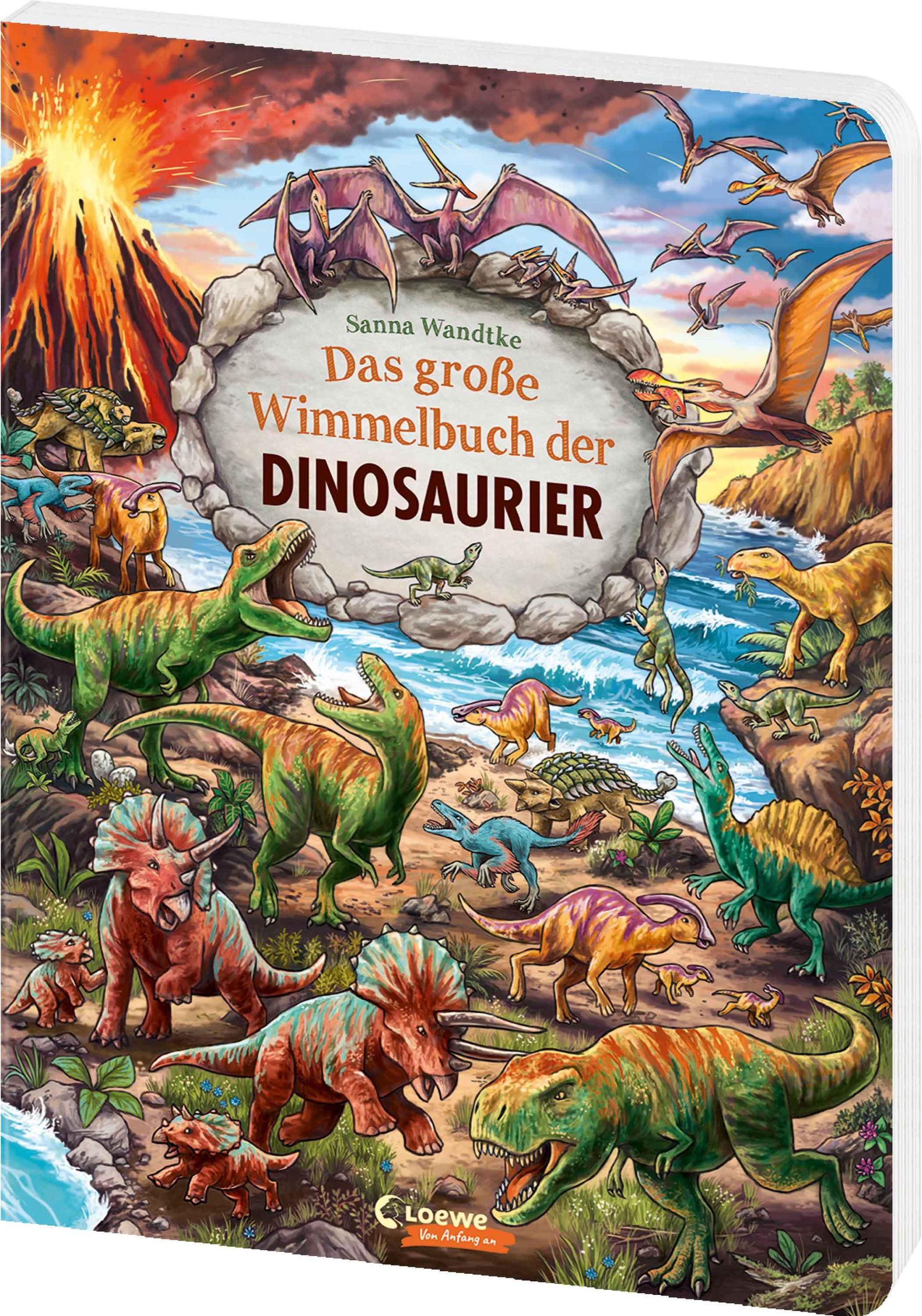 Cover: 9783743220430 | Das große Wimmelbuch der Dinosaurier | Sanna Wandtke | Buch | 16 S.