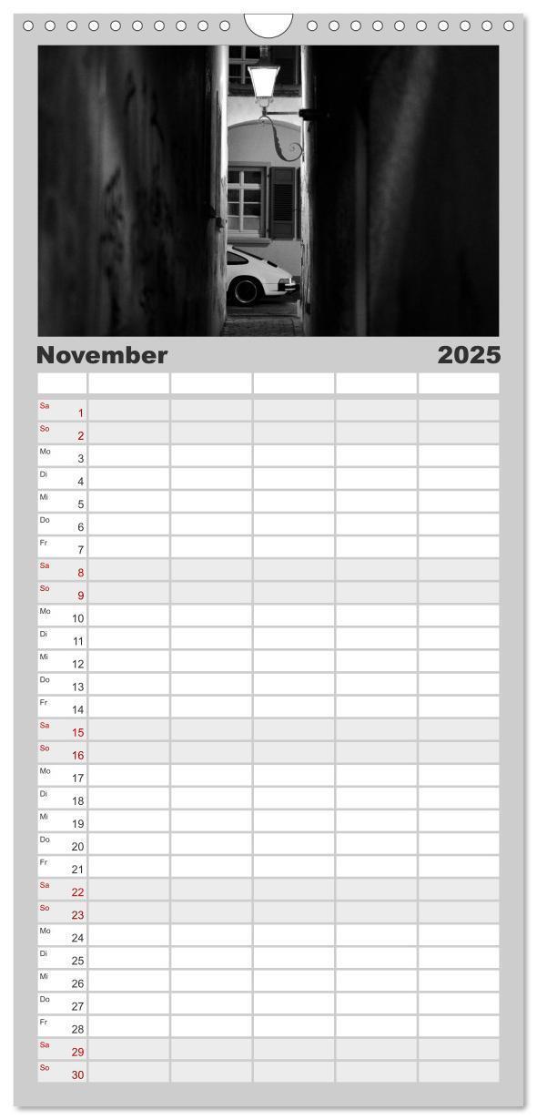 Bild: 9783457105290 | Familienplaner 2025 - Porsche 911 SC mit 5 Spalten (Wandkalender,...