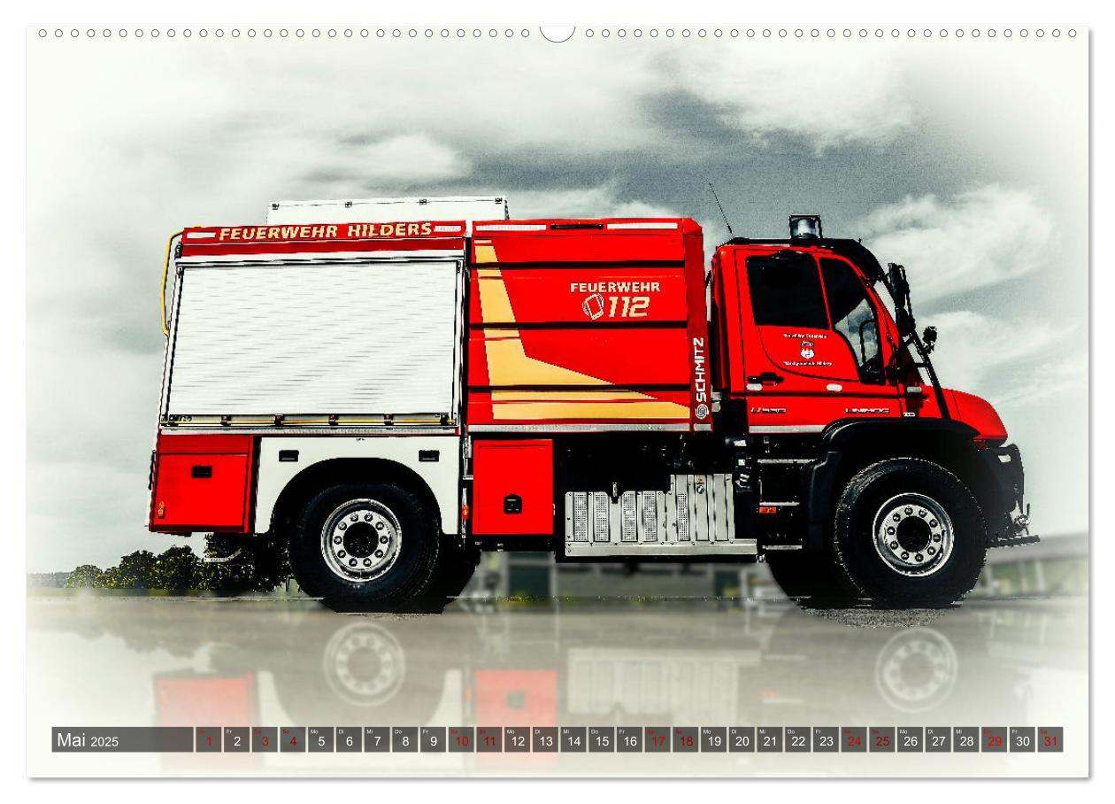 Bild: 9783383897351 | Feuerwehrfahrzeuge (Wandkalender 2025 DIN A2 quer), CALVENDO...