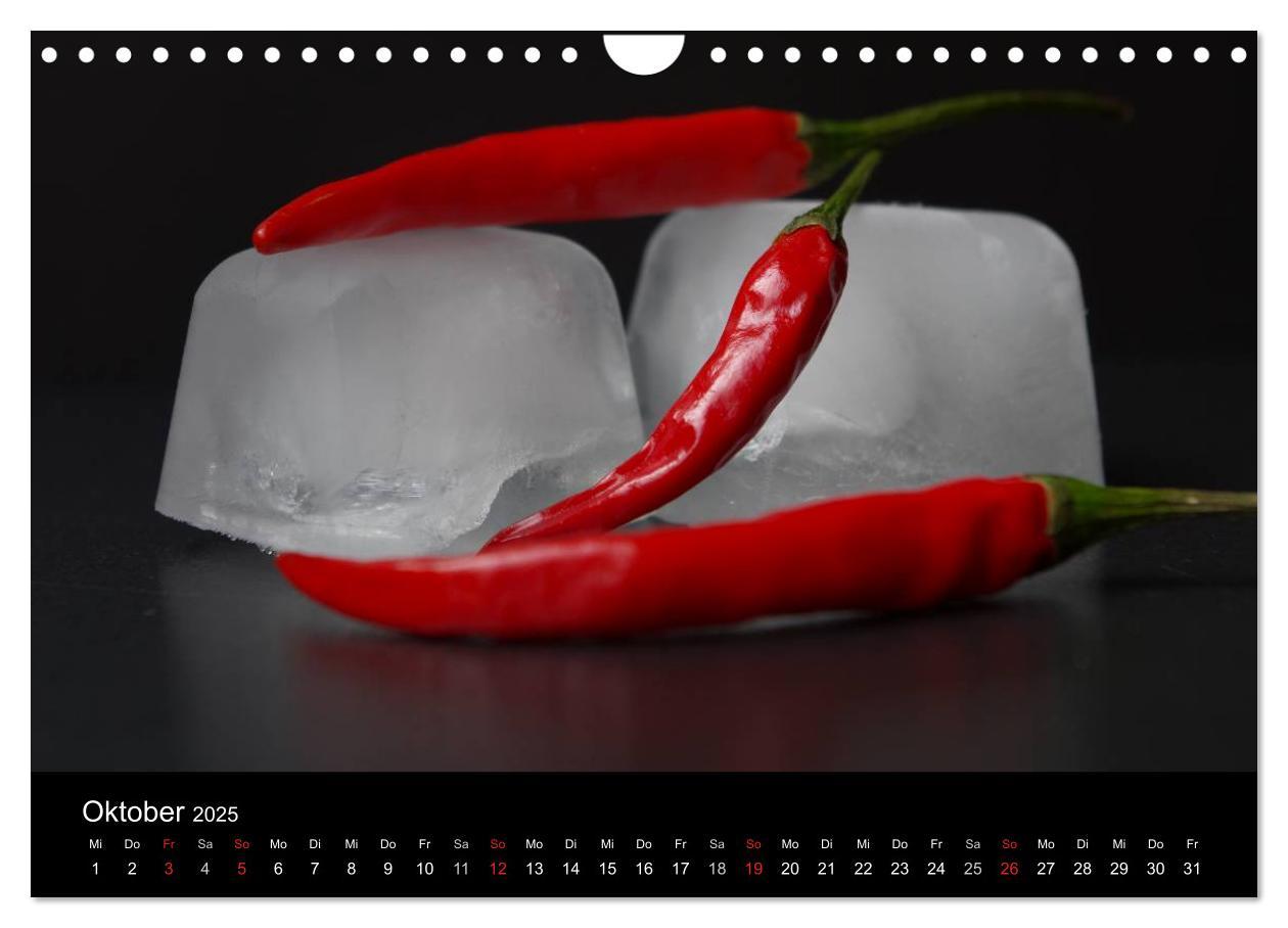 Bild: 9783435824335 | Hot Chili Küchen Kalender (Wandkalender 2025 DIN A4 quer), CALVENDO...