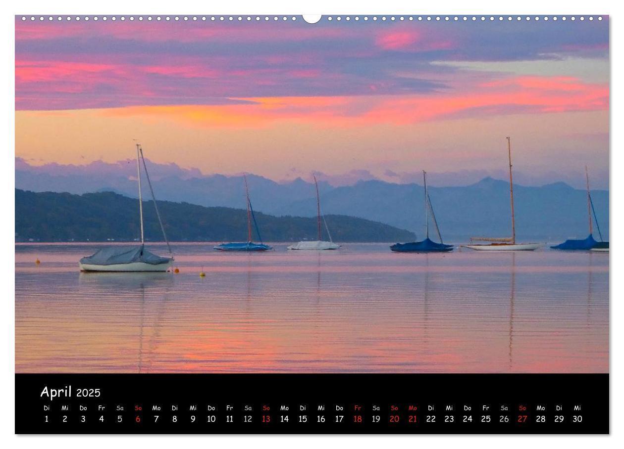 Bild: 9783435768110 | Starnberger See - Silent Moments (hochwertiger Premium Wandkalender...