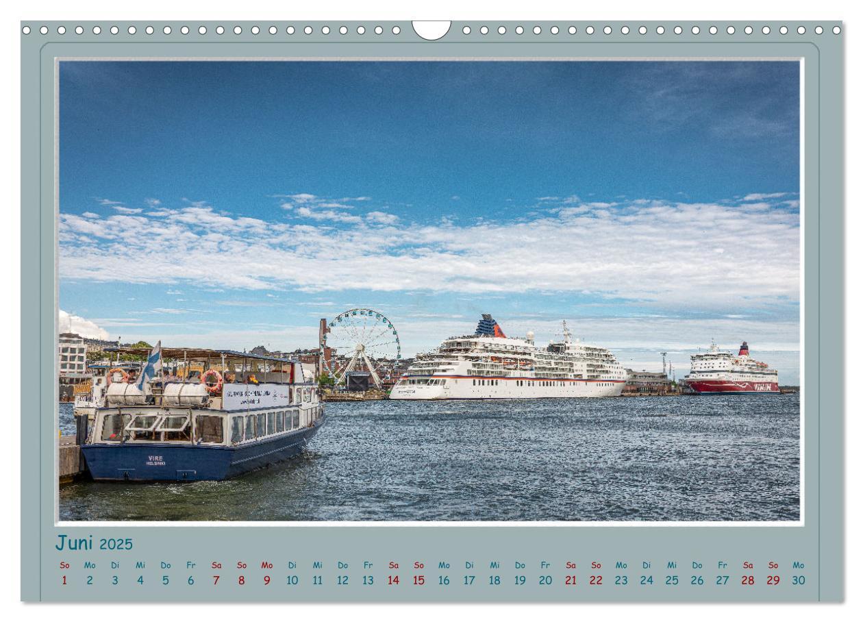 Bild: 9783383945816 | HELSINKI CITY (Wandkalender 2025 DIN A3 quer), CALVENDO Monatskalender