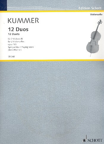 Cover: 9790001180139 | 12 Duos | Friedrich August Kummer | Buch | 28 S. | Deutsch | 2012