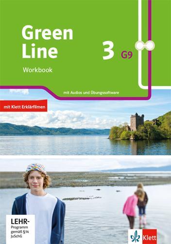 Cover: 9783128350387 | Green Line 3 G9. Workbook mit Audios und Übungssoftware Klasse 7