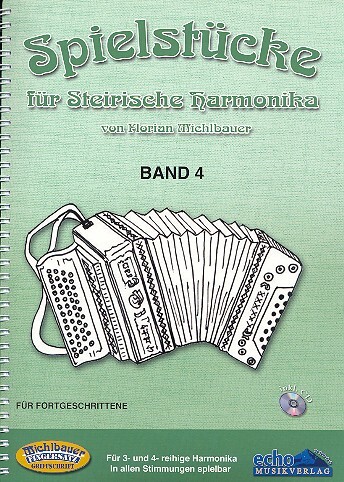 Cover: 9790501610150 | Spielstücke Band 4 (+App) für Steirische Harmonika | EAN 9790501610150