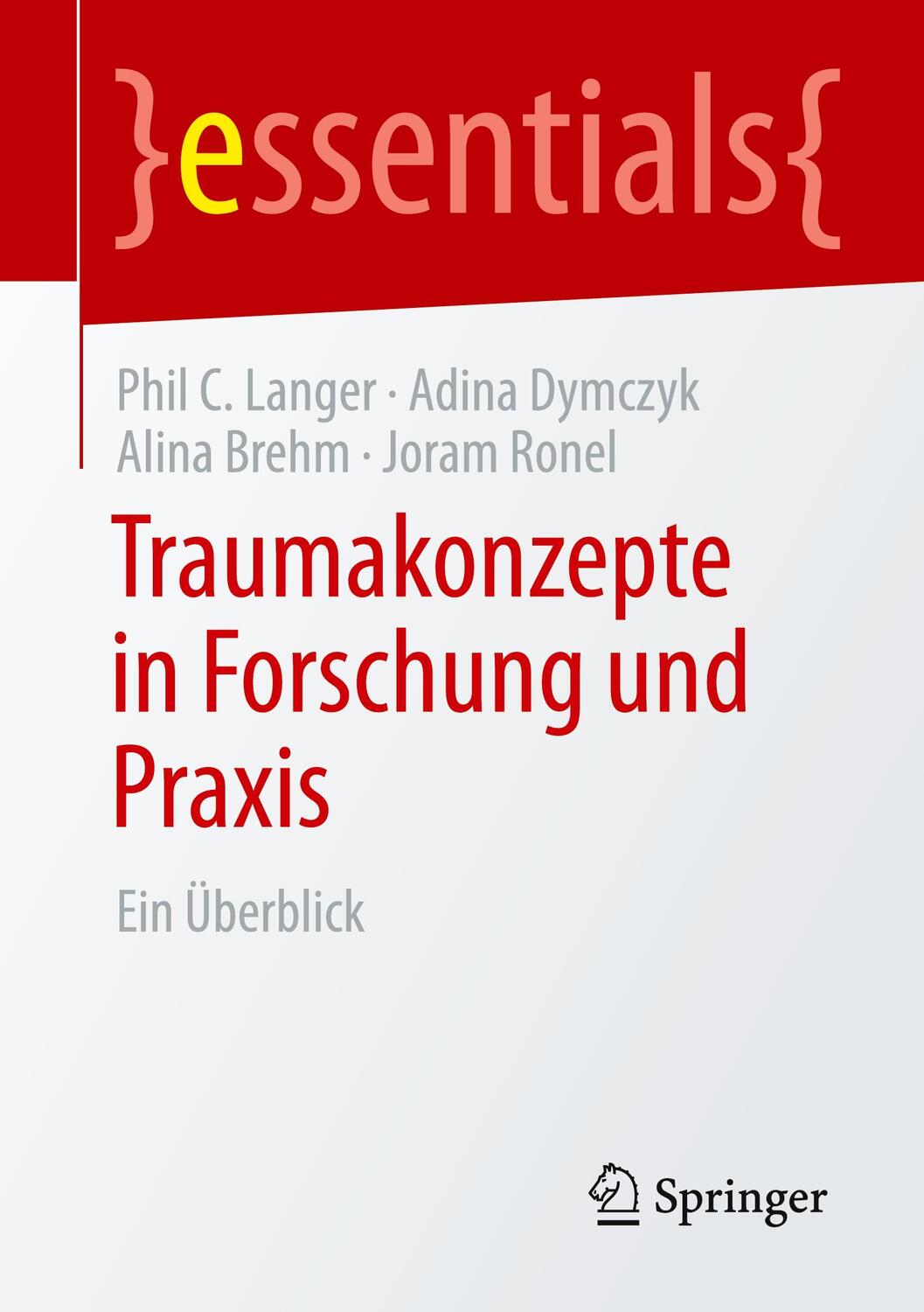 Cover: 9783658316822 | Traumakonzepte in Forschung und Praxis | Ein Überblick | Taschenbuch