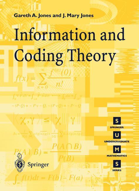 Cover: 9781852336226 | Information and Coding Theory | J. Mary Jones (u. a.) | Taschenbuch
