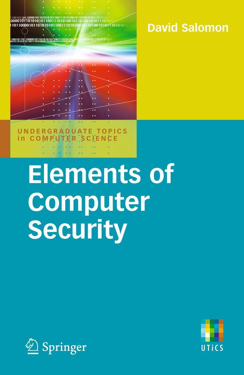 Cover: 9780857290052 | Elements of Computer Security | David Salomon | Taschenbuch | xx