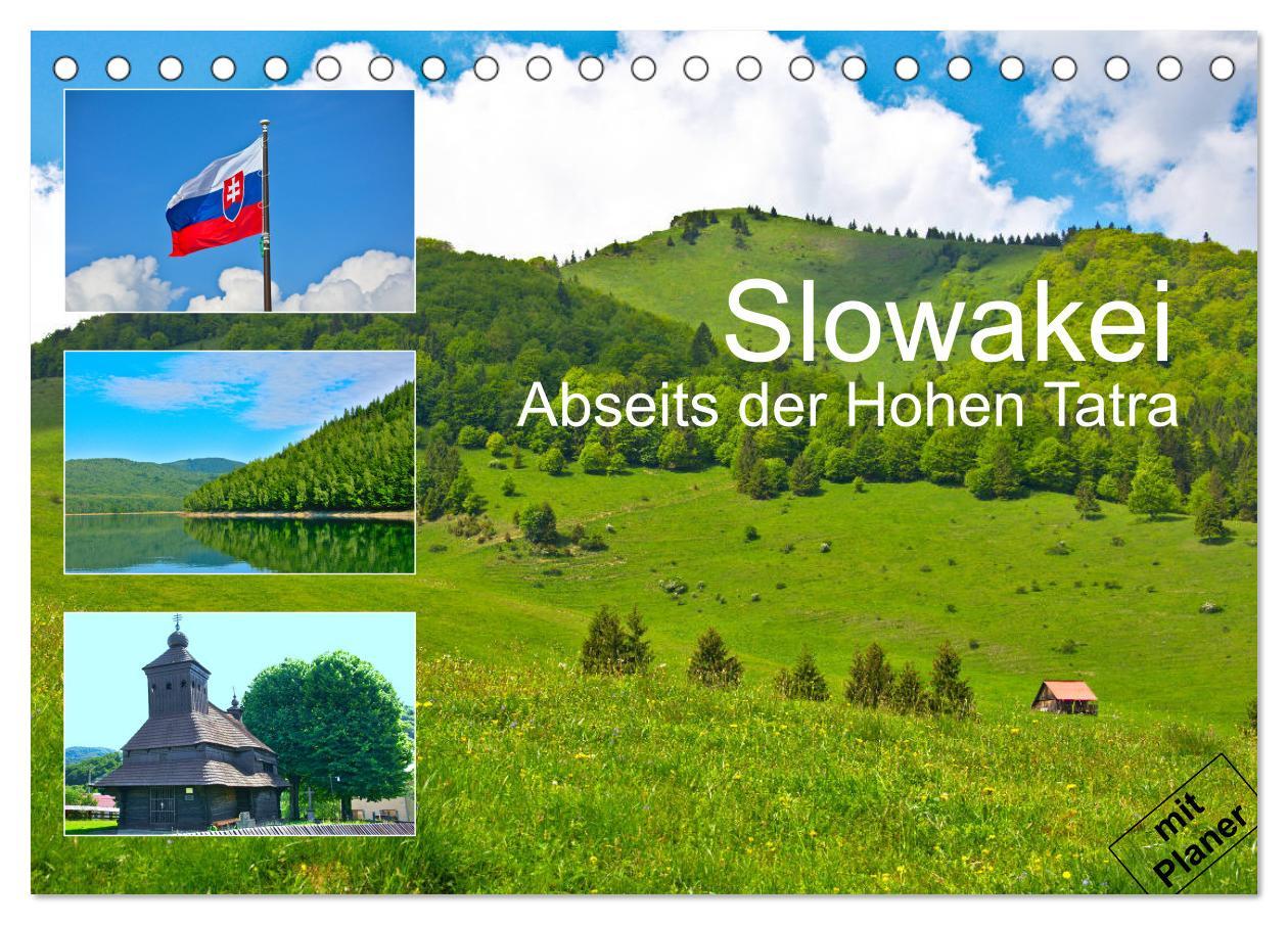 Cover: 9783435193271 | Slowakei - Abseits der Hohen Tatra (Tischkalender 2025 DIN A5...