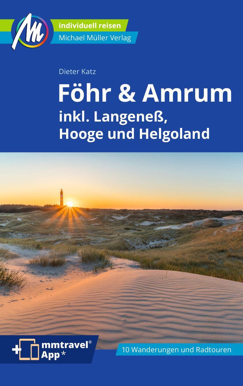 Cover: 9783966852753 | Föhr &amp; Amrum Reiseführer Michael Müller Verlag | Katz Dieter | Buch