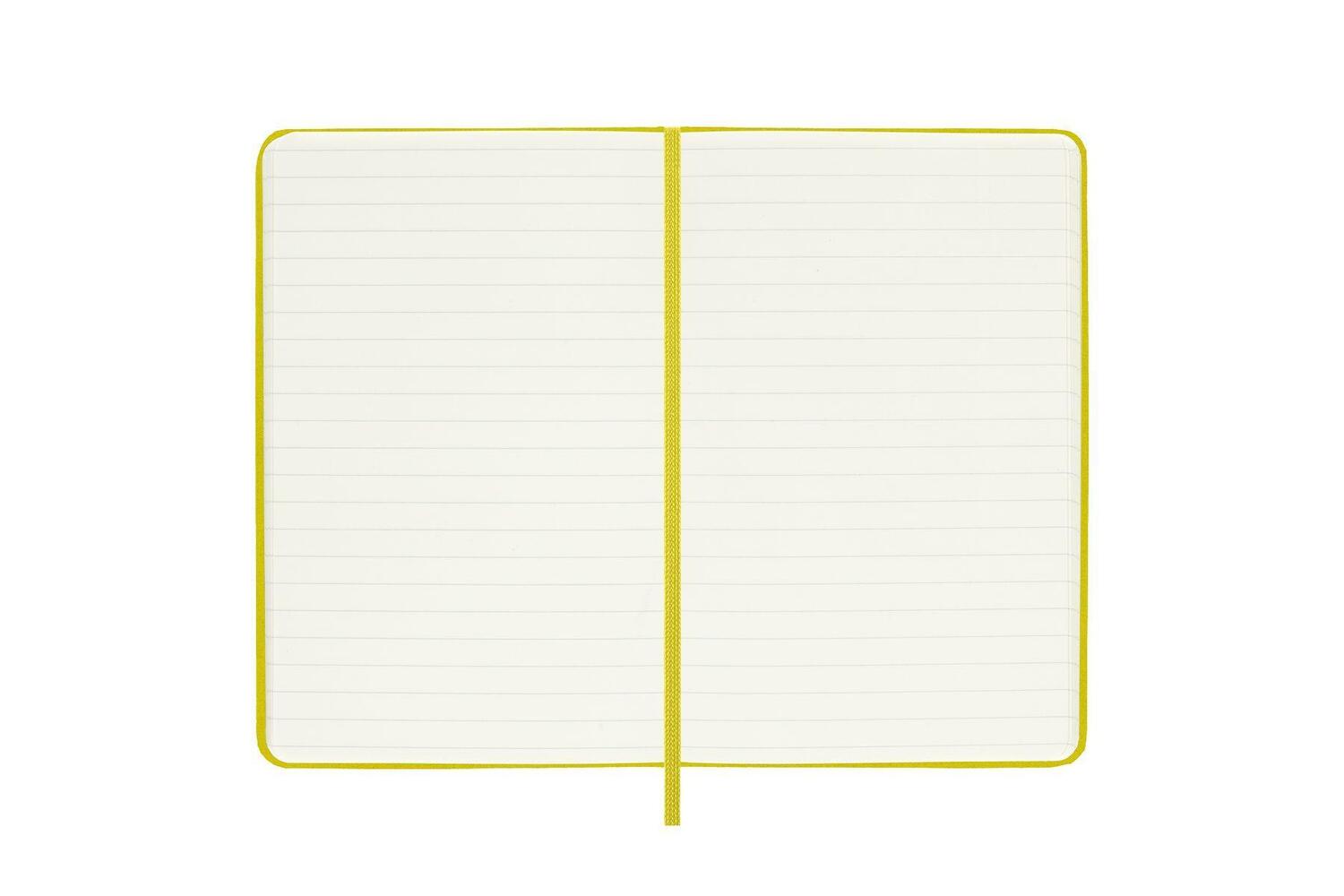 Bild: 8056598853032 | Moleskine Classic Notebook, Pocket, Ruled, Hay Yellow, Silk Hard...