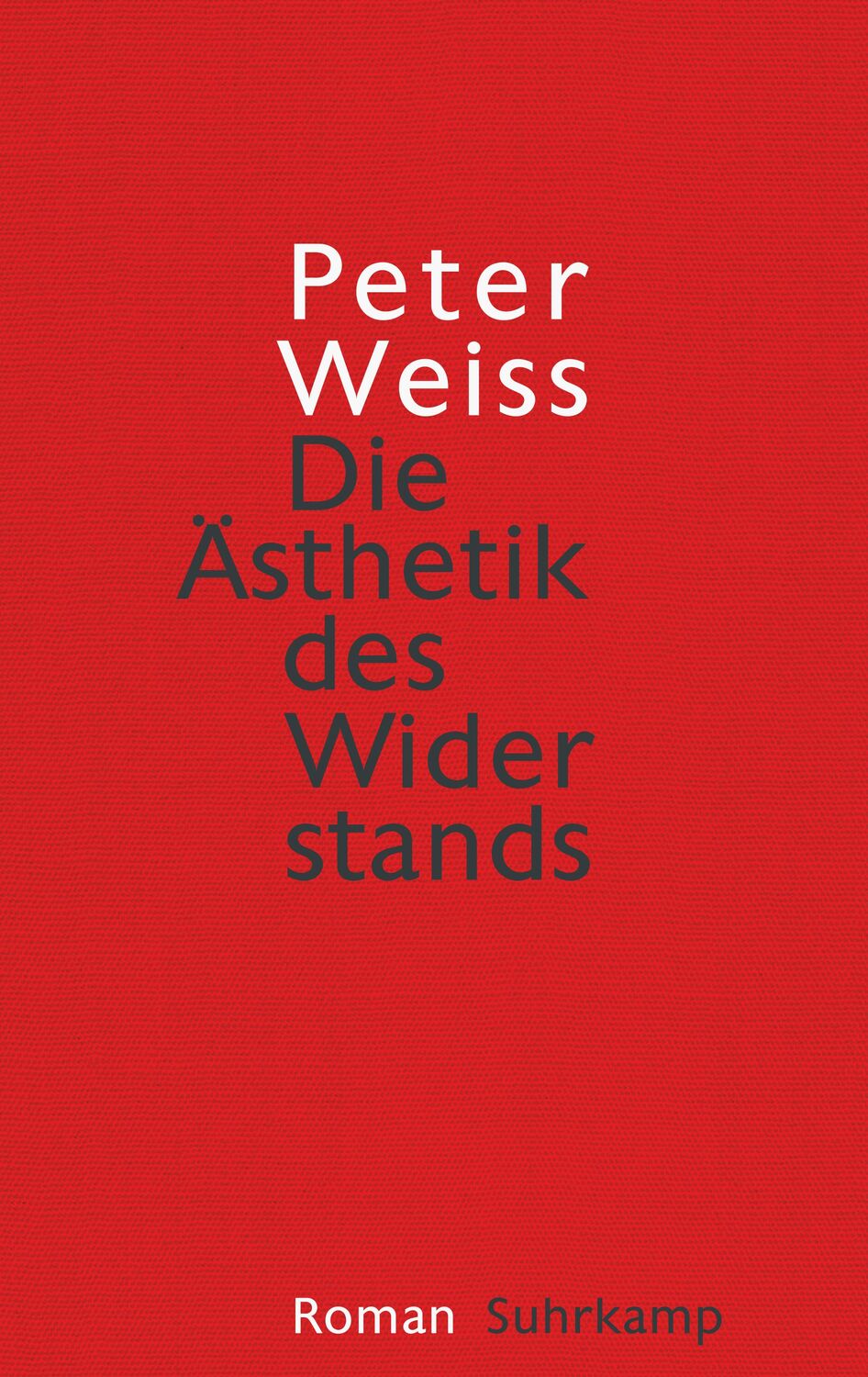 Cover: 9783518425510 | Die Ästhetik des Widerstands | Peter Weiss | Buch | Deutsch | 2016