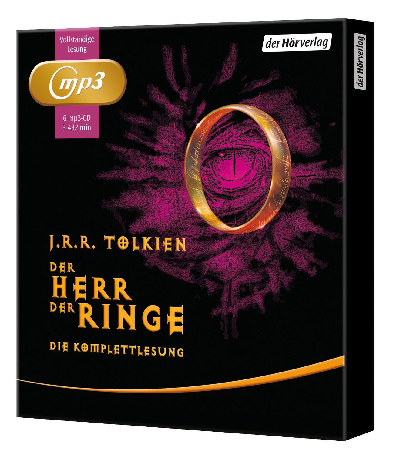 Cover: 9783867178181 | Der Herr der Ringe. Die Komplettlesung | John Ronald Reuel Tolkien | 6