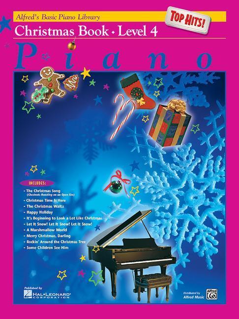 Cover: 9780739004036 | Alfred's Basic Piano Library Top Hits Christmas 4 | Manus (u. a.)
