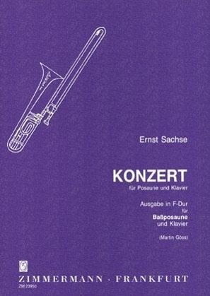Cover: 9790010239507 | Konzert | Ernst Sachse | Buch | 20 S. | Deutsch | 1988