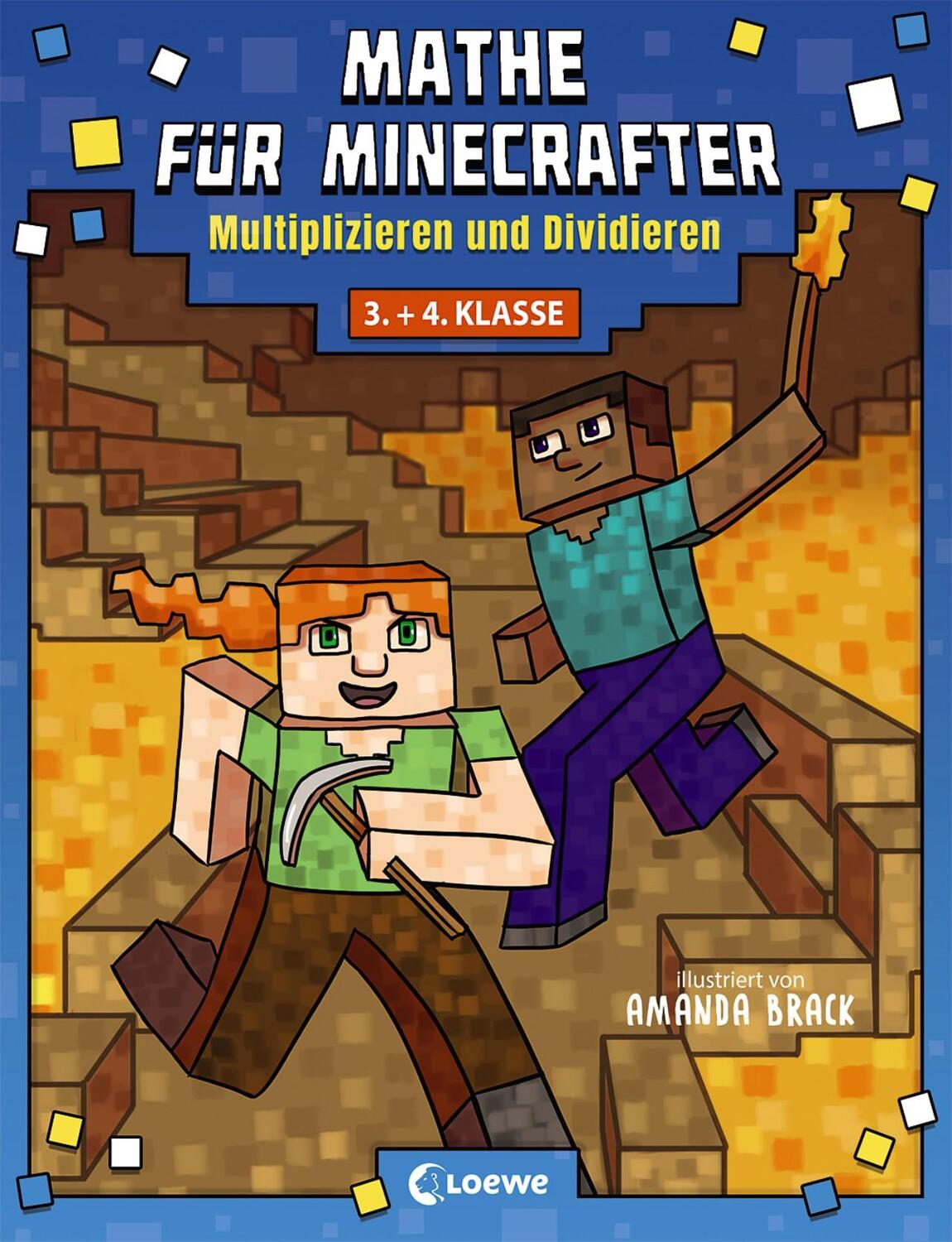 Cover: 9783743205970 | Mathe für Minecrafter - Multiplizieren und Dividieren | Taschenbuch