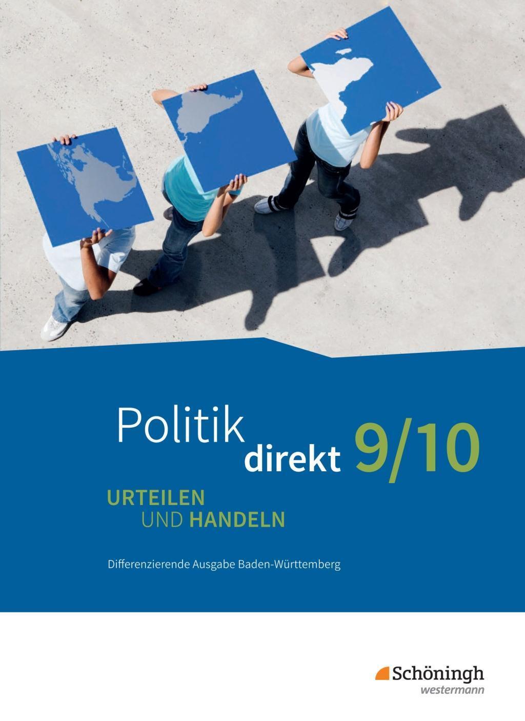 Cover: 9783140242721 | Politik direkt - Urteilen und Handeln. 9/10. Schülerband....