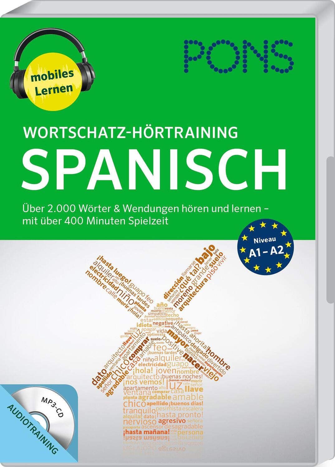 Cover: 9783125628229 | PONS Wortschatz-Hörtraining Spanisch mit Begleitheft und MP3-CD | CD