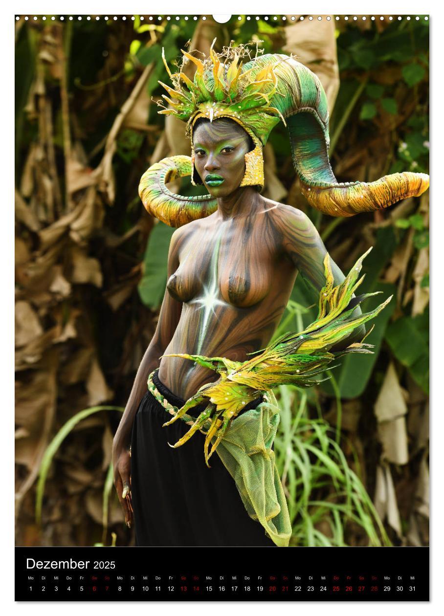 Bild: 9783435945009 | Equatorial Guinea Bodypainting Festival "Origins" (Wandkalender...