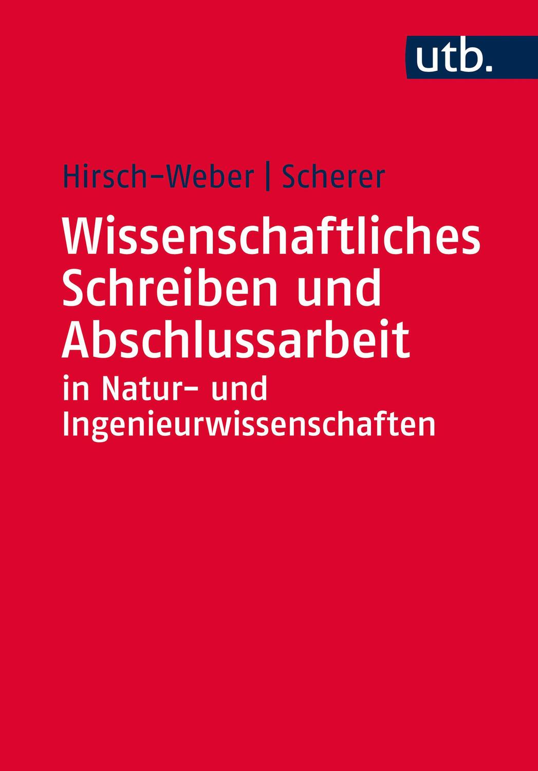Cover: 9783825244507 | Wissenschaftliches Schreiben und Abschlussarbeit in Natur- und...