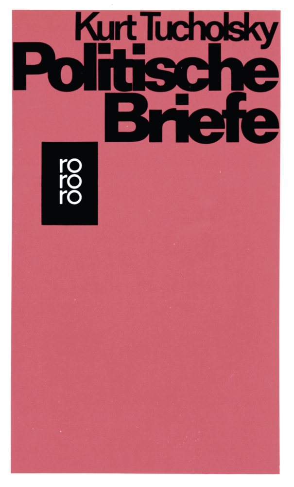 Cover: 9783499111839 | Politische Briefe | Kurt Tucholsky | Taschenbuch | Deutsch | 1976