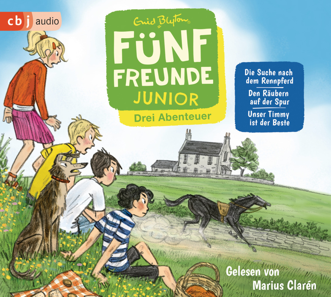 Cover: 9783837155358 | Fünf Freunde JUNIOR - Drei Abenteuer - Die Suche nach dem...