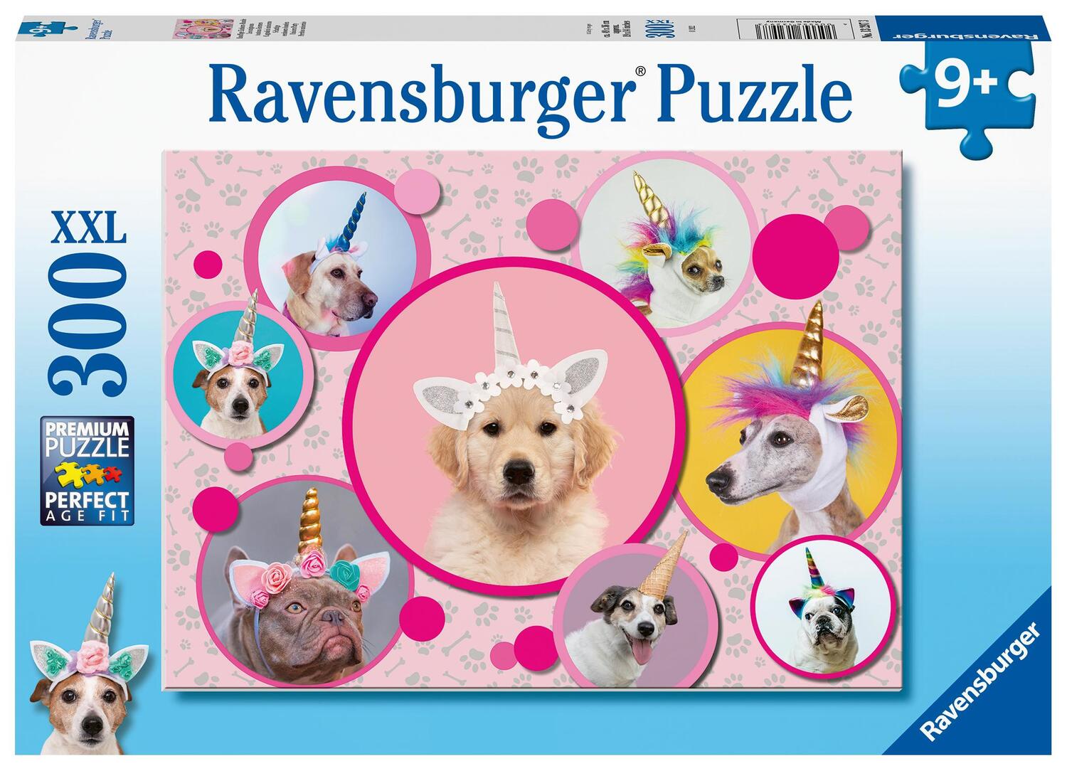 Cover: 4005556132973 | Ravensburger Kinderpuzzle - Knuffige Einhorn-Hunde - 300 Teile...