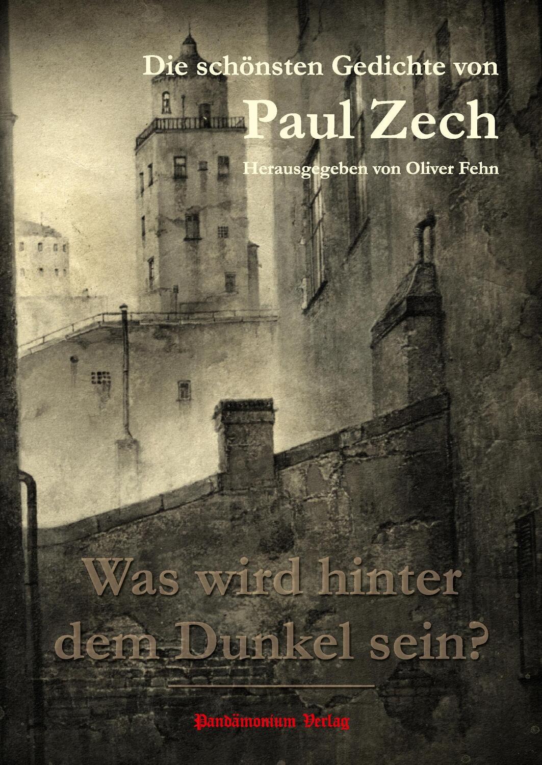 Cover: 9783944893150 | Was wird hinter dem Dunkel sein? | Paul Zech | Buch | Deutsch | 2017