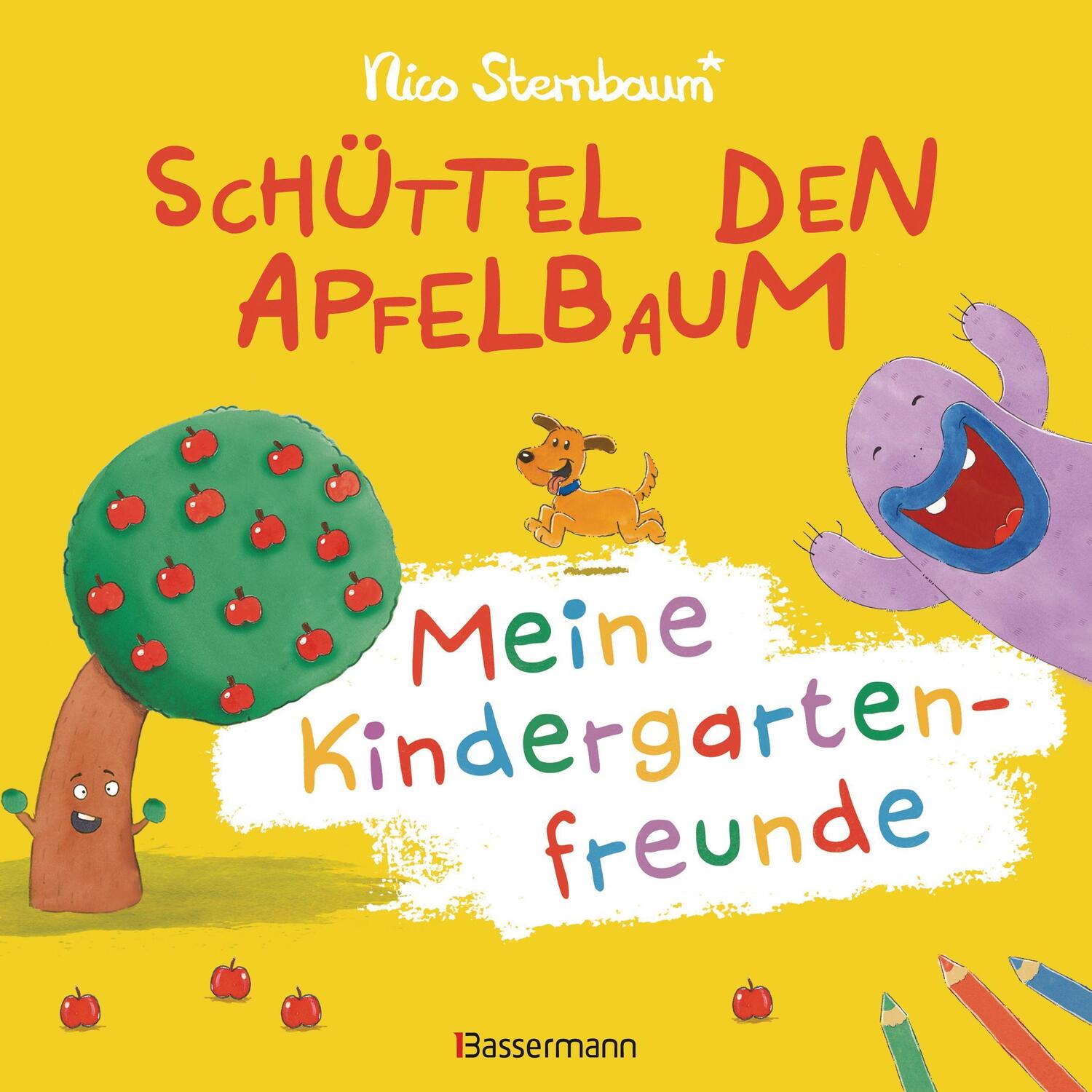 Cover: 9783809444770 | Schüttel den Apfelbaum - Meine Kindergartenfreunde. Eintragbuch für...