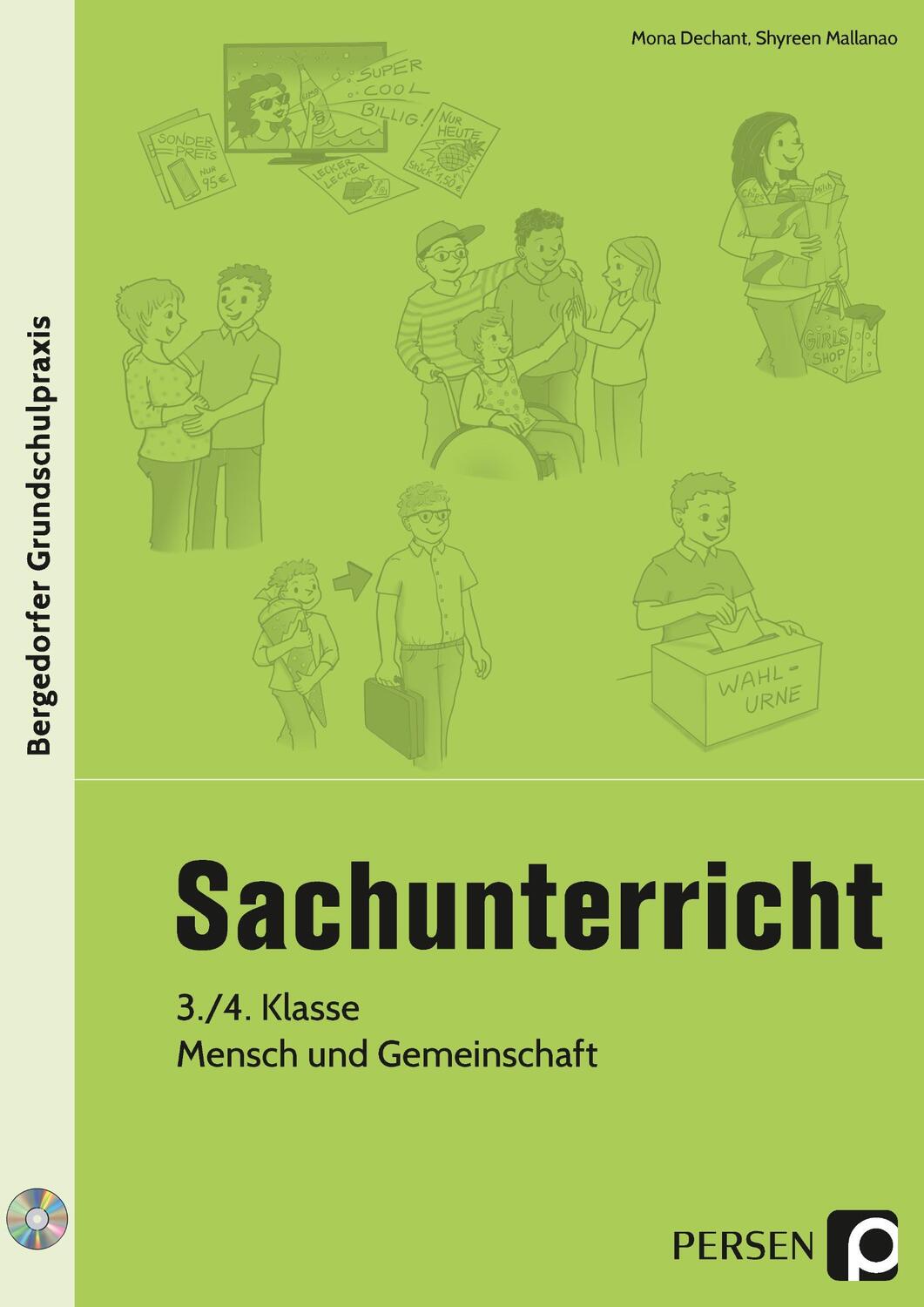 Cover: 9783403203476 | Sachunterricht, 3./4. Klasse, Mensch und Gemeinschaft | Taschenbuch