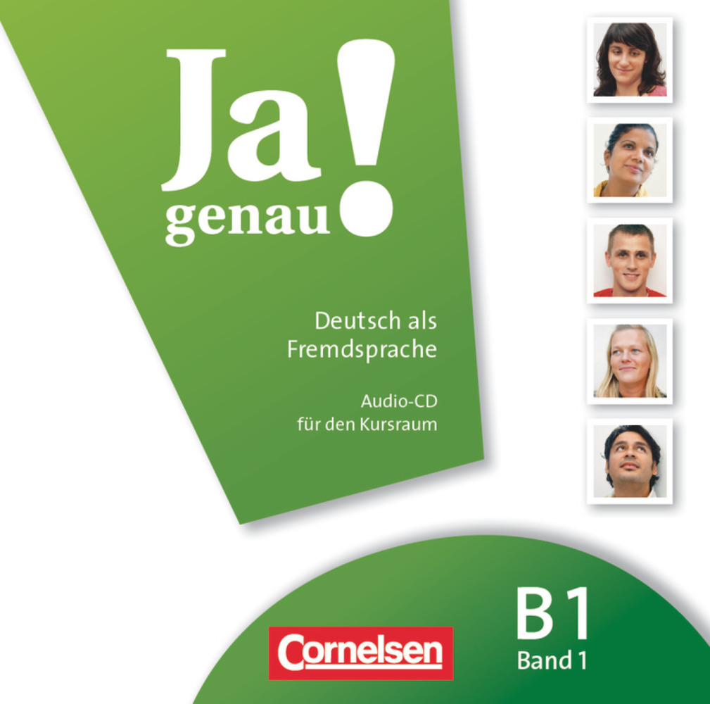 Cover: 9783060241705 | Ja genau! - Deutsch als Fremdsprache - B1: Band 1 | Audio-CD | Finster