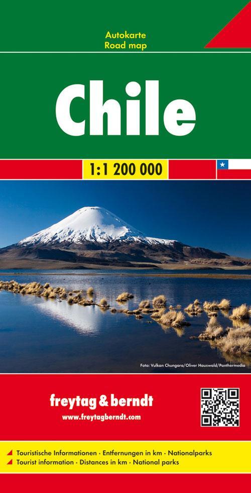 Cover: 9783707914122 | Chile 1 : 1 200 000 | (Land-)Karte | gefalzt | Deutsch | 2016