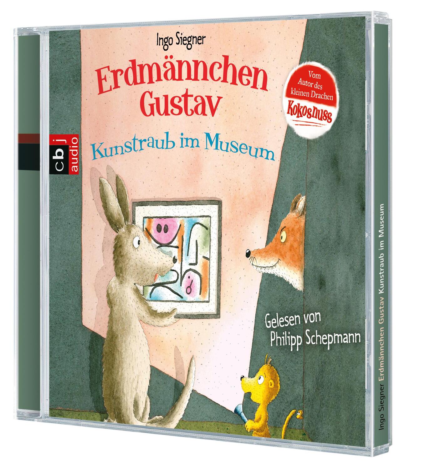 Bild: 9783837137453 | Erdmännchen Gustav - Kunstraub im Museum | Ingo Siegner | Audio-CD