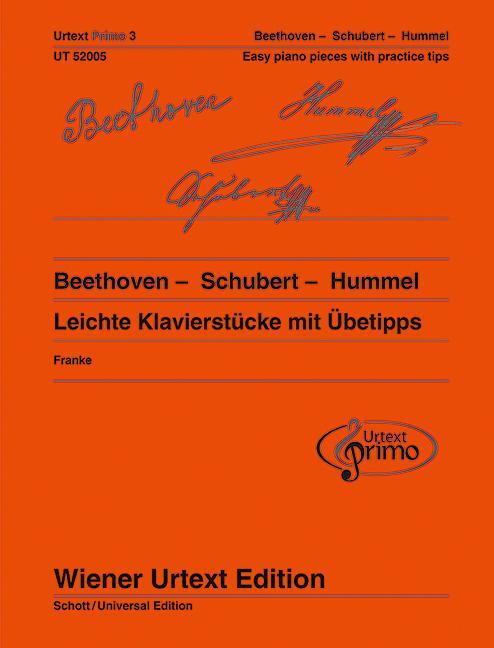 Cover: 9783850557528 | Beethoven - Schubert - Hummel | Nils Franke | Broschüre | Deutsch