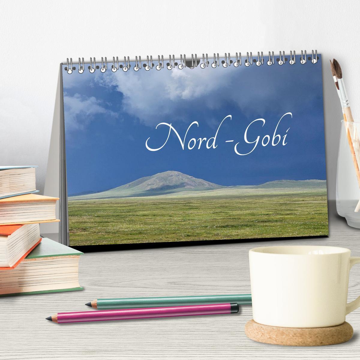 Bild: 9783457199664 | Nord-Gobi (Tischkalender 2025 DIN A5 quer), CALVENDO Monatskalender