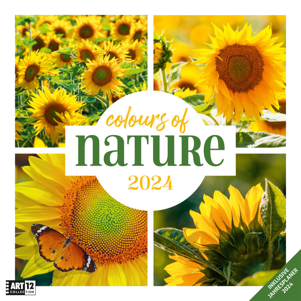 Cover: 9783838444017 | Colours of Nature Kalender 2024 - 30x30 | Ackermann Kunstverlag | 2024